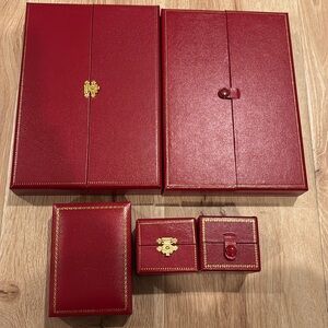 Jewlery leather-like gift/display boxes